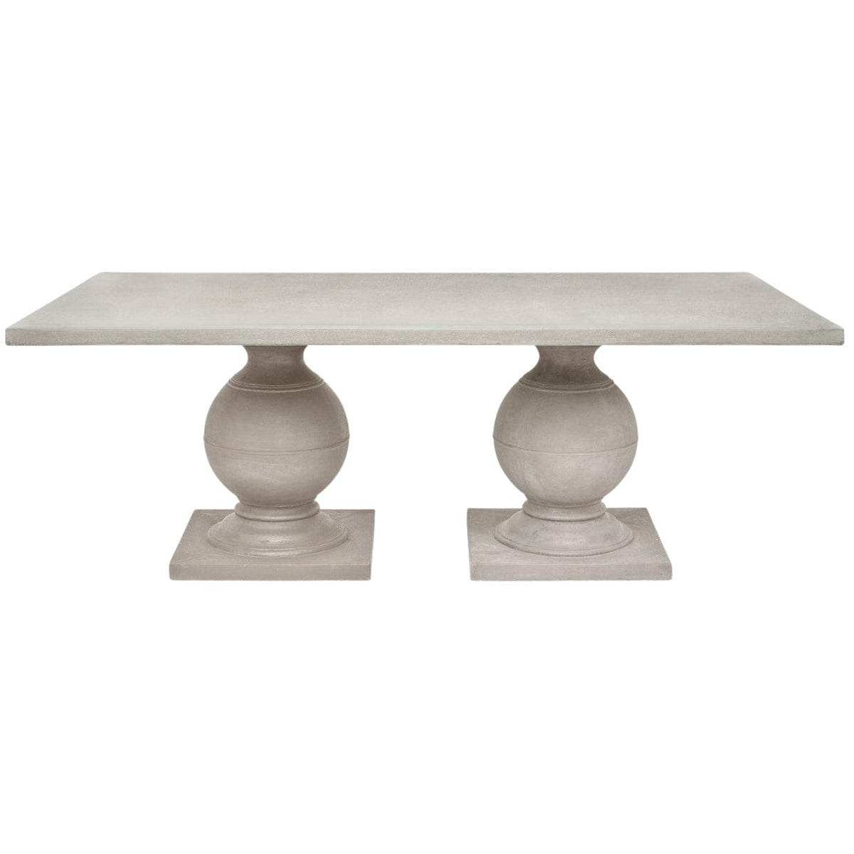 Cyril Indoor/Outdoor Rectangular Dining Table Outdoor Dining Tables FURCYRIL8842RTFLA