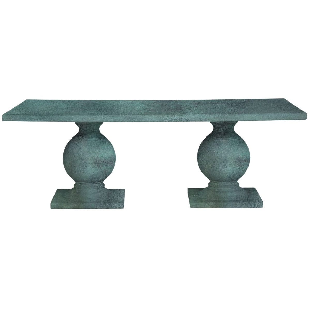 Cyril Indoor/Outdoor Rectangular Dining Table Outdoor Dining Tables FURCYRIL8842RTVD