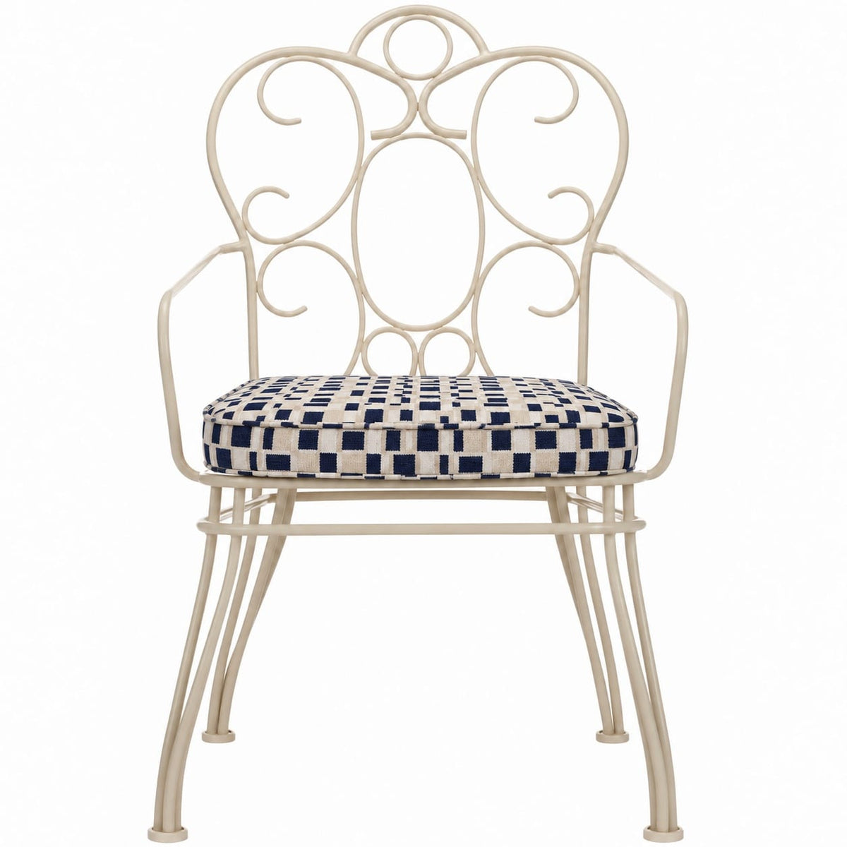 Deloris Indoor/Outdoor Dining Chair Outdoor Dining Chairs + Benches FURDELODNCHPBGSA-NSD