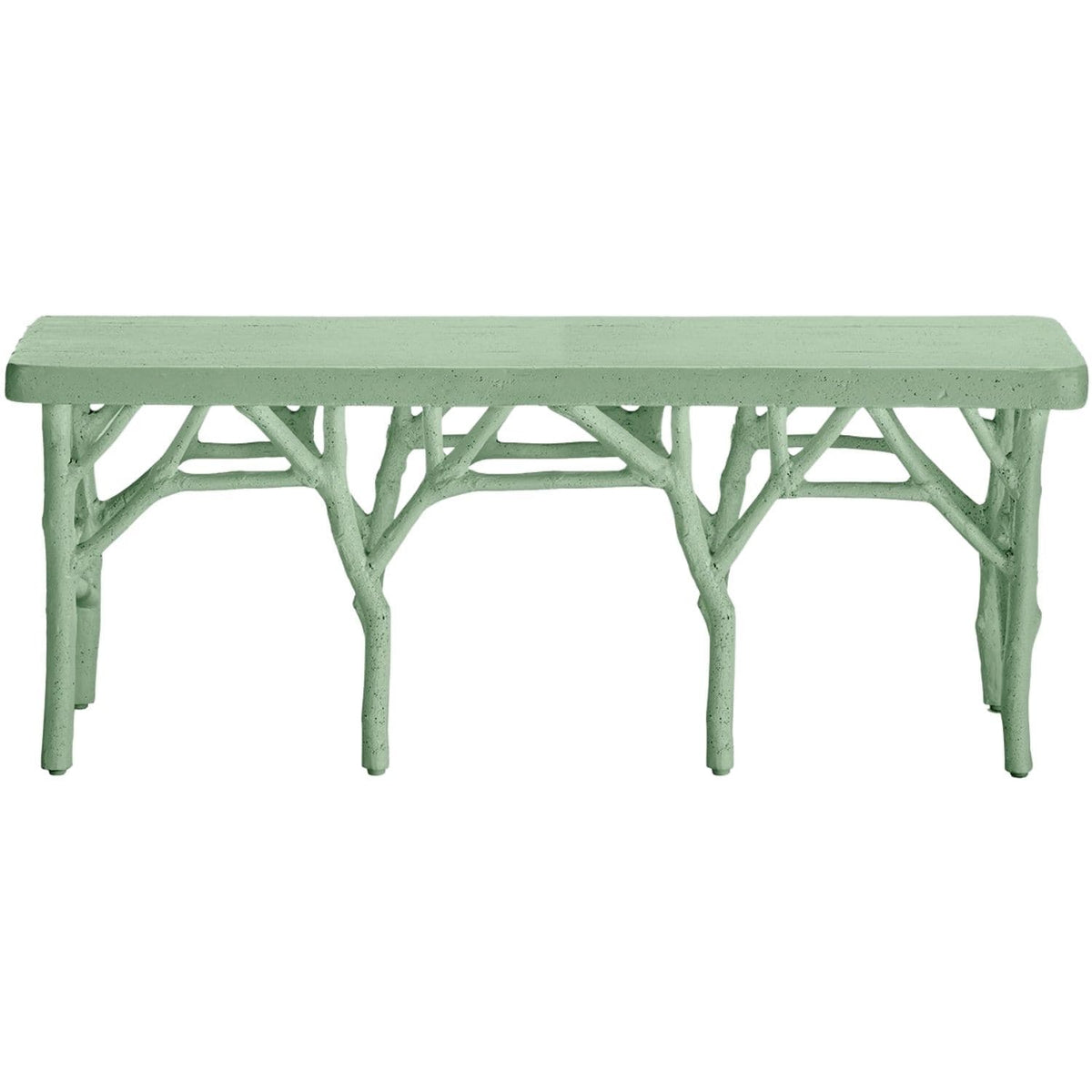 Duke Indoor/Outdoor Bench Outdoor Dining Chairs + Benches FURDUKEBN4818GN