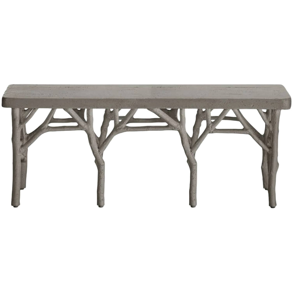 Duke Indoor/Outdoor Bench Outdoor Dining Chairs + Benches FURDUKEBN4818CG