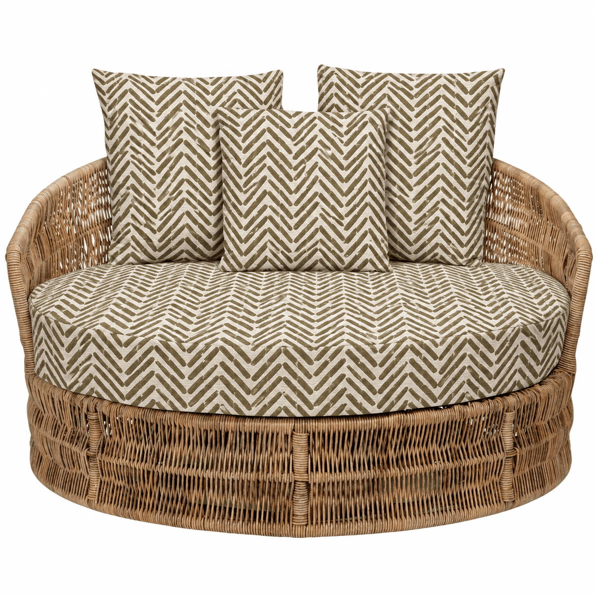Fowler Swivel Daybed Chaise Lounges + Daybeds FURFOWLDBRSTI-GN