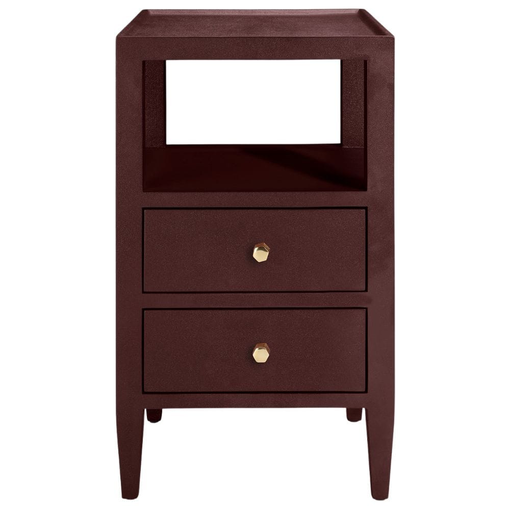 Jarin 2-Drawer Nightstand Nightstands + Bedside Tables FURJARINNGSGLNOXB
