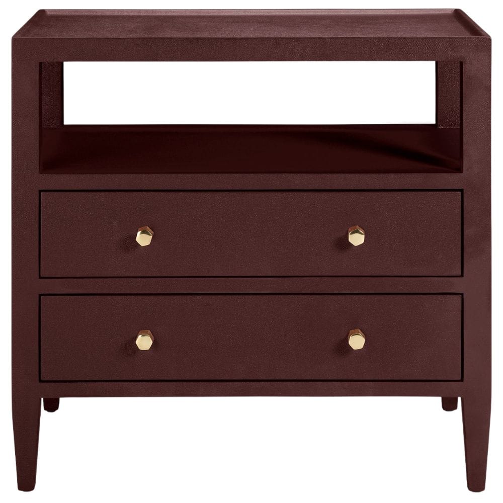 Jarin 2-Drawer Nightstand Nightstands + Bedside Tables FURJARINNGDBLNOXB