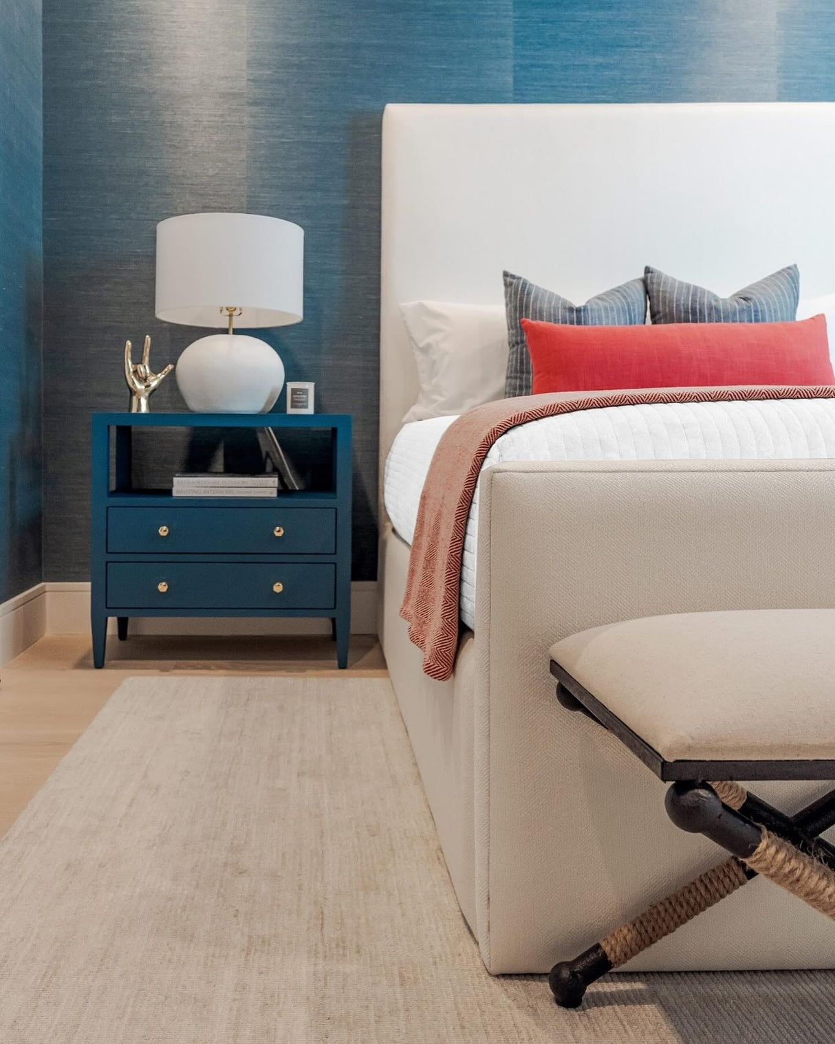Jarin 2-Drawer Nightstand Nightstands + Bedside Tables