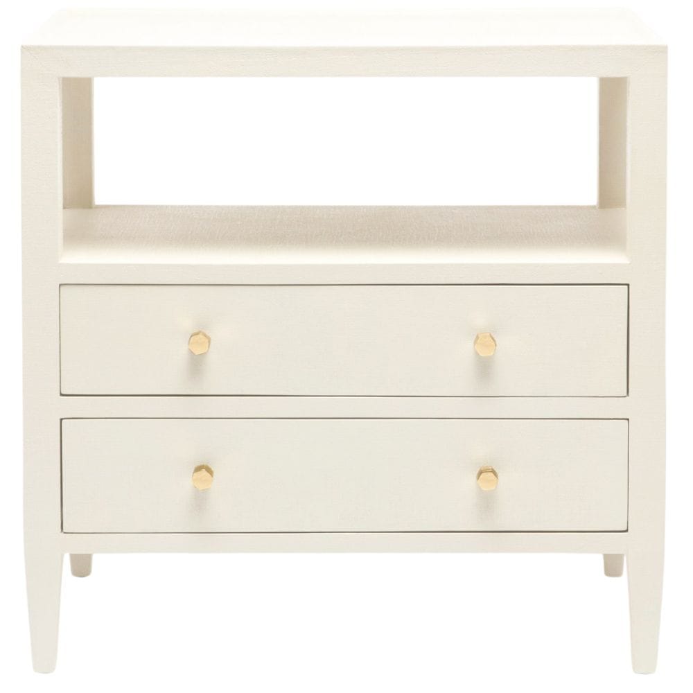 Jarin 2-Drawer Nightstand Nightstands + Bedside Tables FURJARINNGDBLNWH