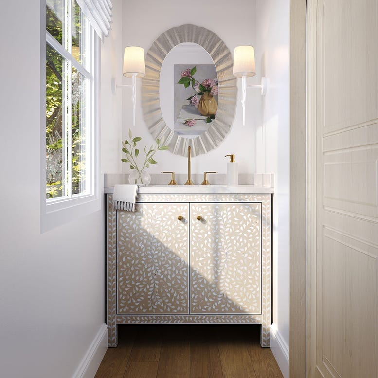 Lara Oval Mirror Round + Oval Mirrors