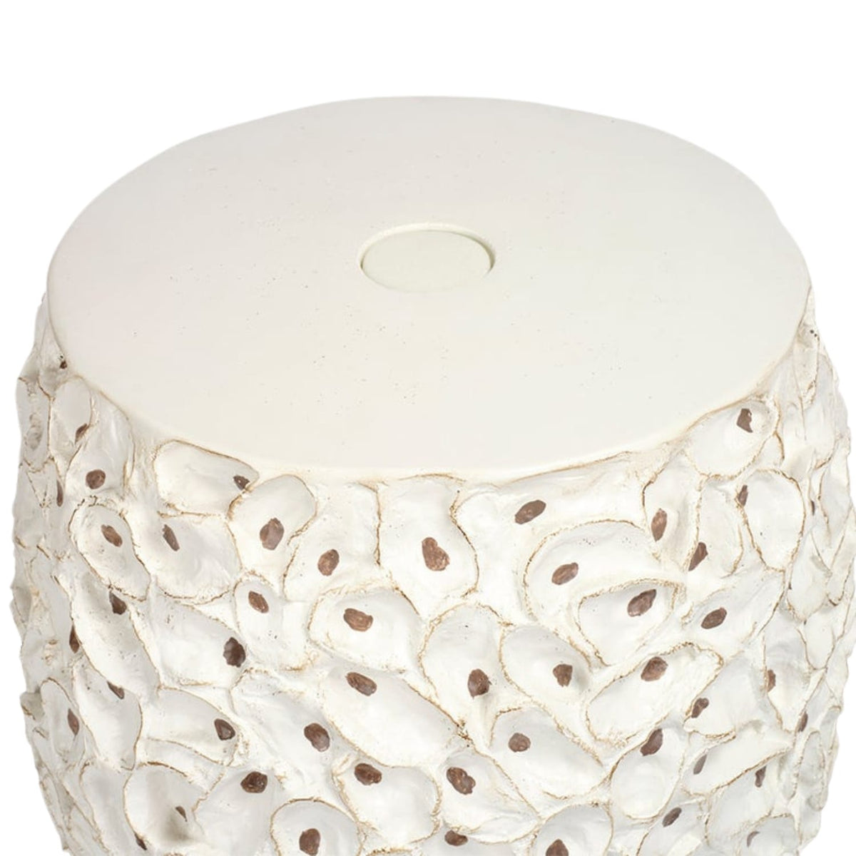 Malta Umbrella Table Outdoor Side Tables FURMALTAUTBRNT