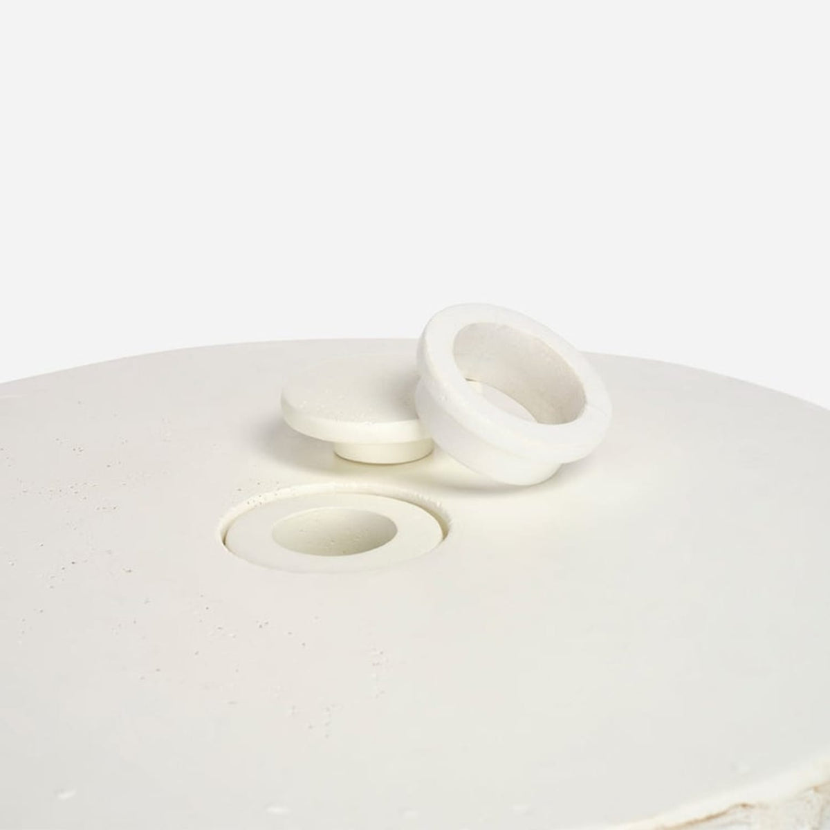 Malta Umbrella Table Outdoor Side Tables FURMALTAUTBRNT