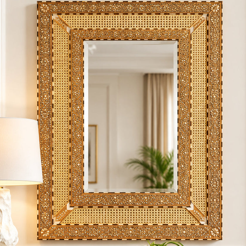 Merida Mirror Rectangle + Square Mirrors MIRMERIDA3648NT