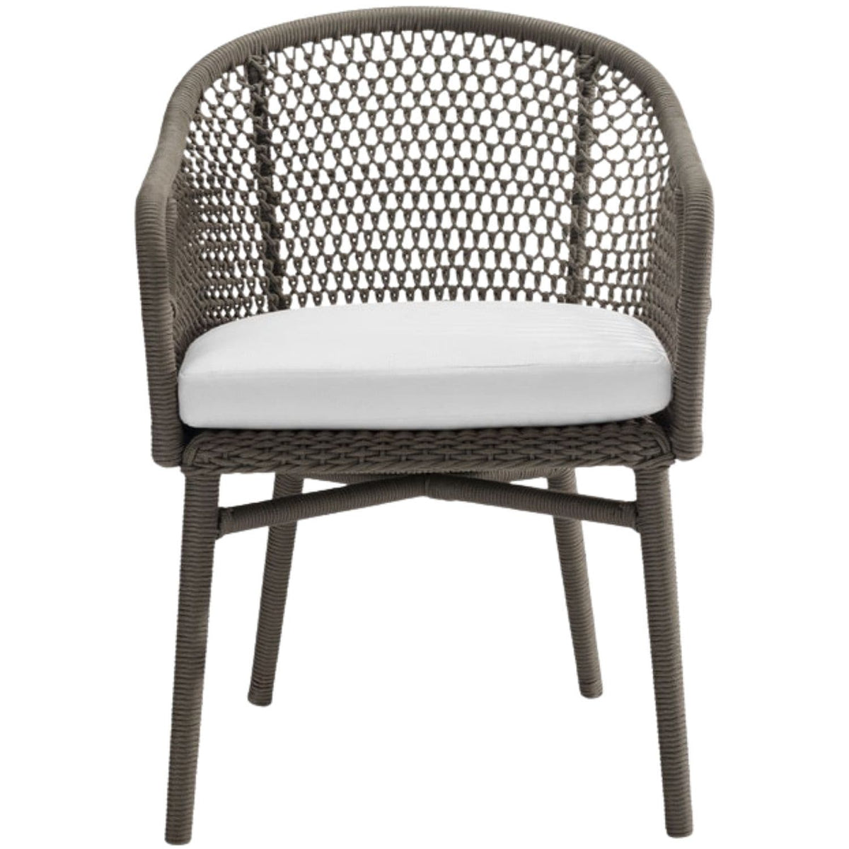 Valley Indoor/Outdoor Dining Chair Outdoor Dining Chairs + Benches FURVALLDNGYAL-WH