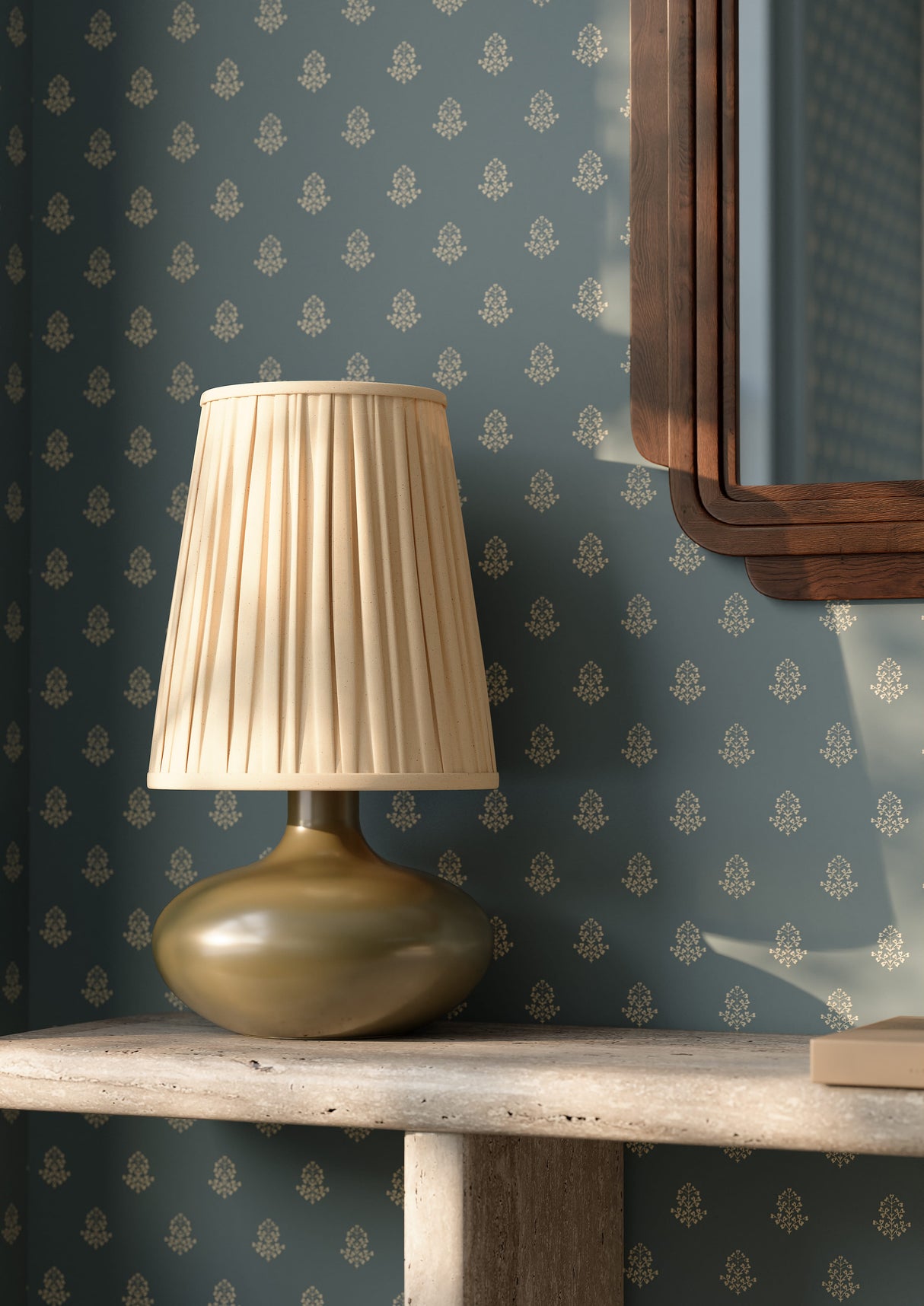 Clementine Table Lamp Table + Desk Lamps HL1000201-AGB/CML 197292794189