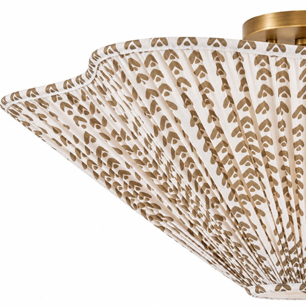 Kate Marker Elle Semi Flush Flush Mounts H1176603B-PBR