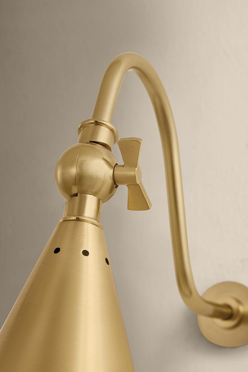 Lupe Rechargeable Wall Sconce Sconces HL285101-AGB 197292794301