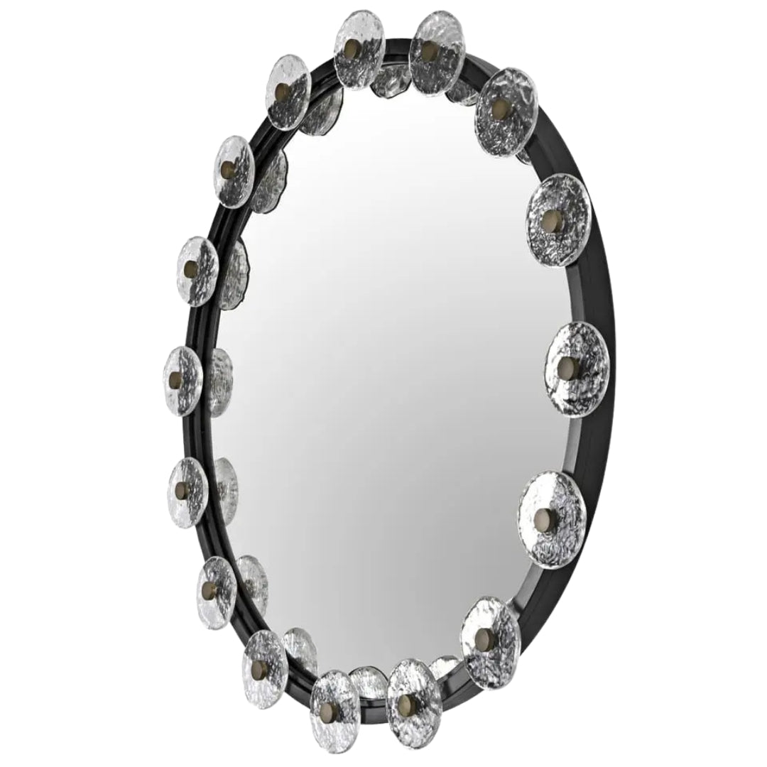 Moira Mirror with Glass Details