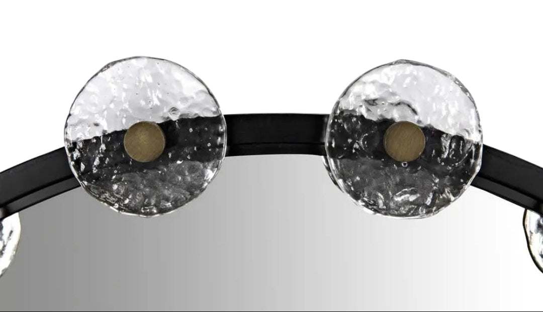 Moira Mirror with Glass Details