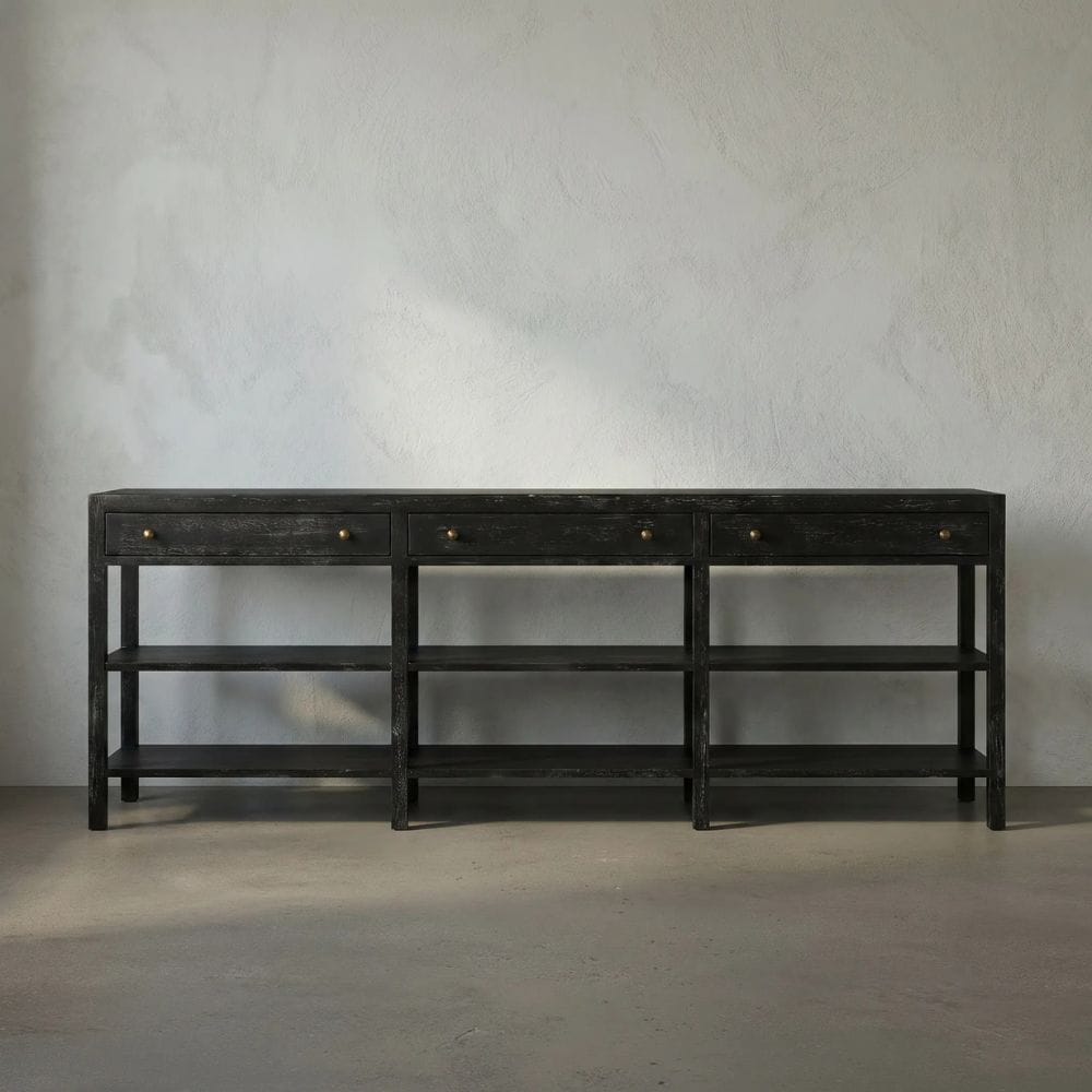 Grace Console NEED PRICING Bookcases, Tall Cabinets + Shelving GCON462BKW
