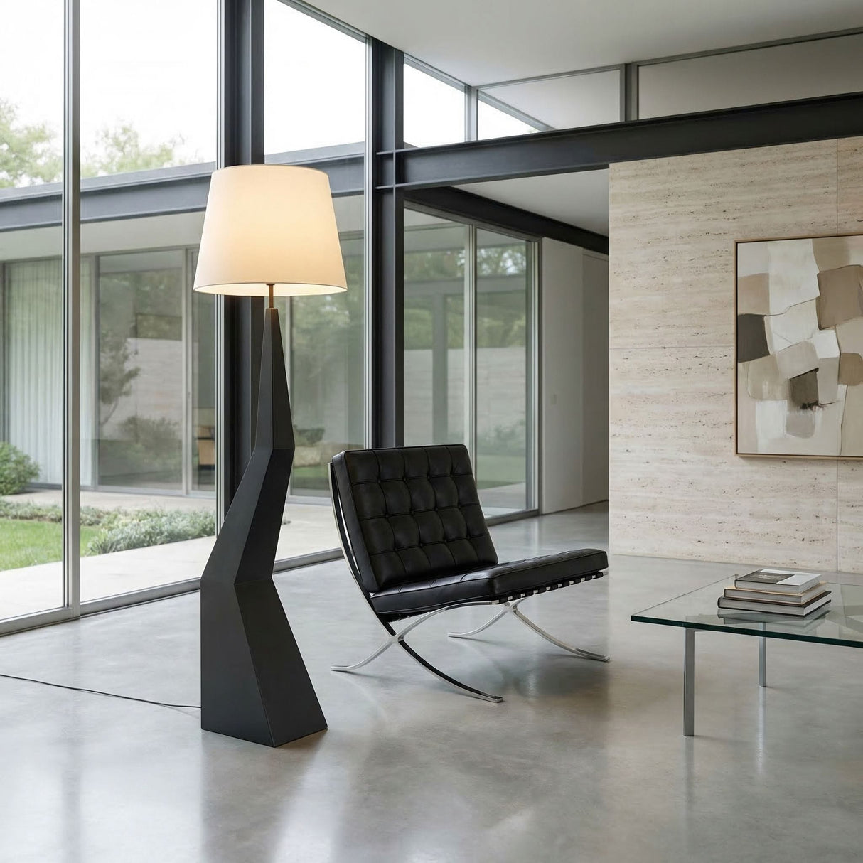 Rhombus Floor Lamp Floor Lamps LAMP779MTBSH 00842449130821
