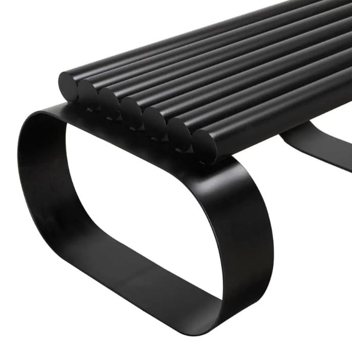 Satish Bench Dining Chairs + Benches GBEN144MTB 00842449137806