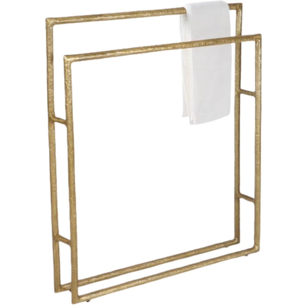 Halsey Freestanding Towel Rack Towel Racks + Towels