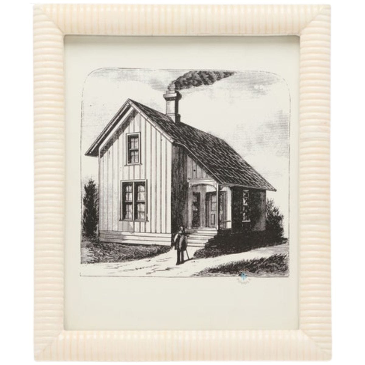 Metz Frame Picture Frames 02METZ-WHT-8X10