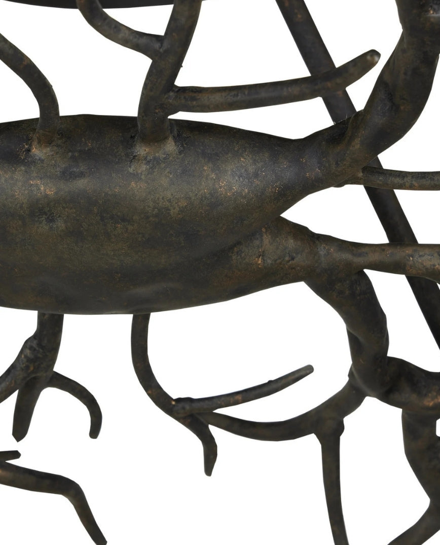 Rainforest Bronze Semi-Flush Mount