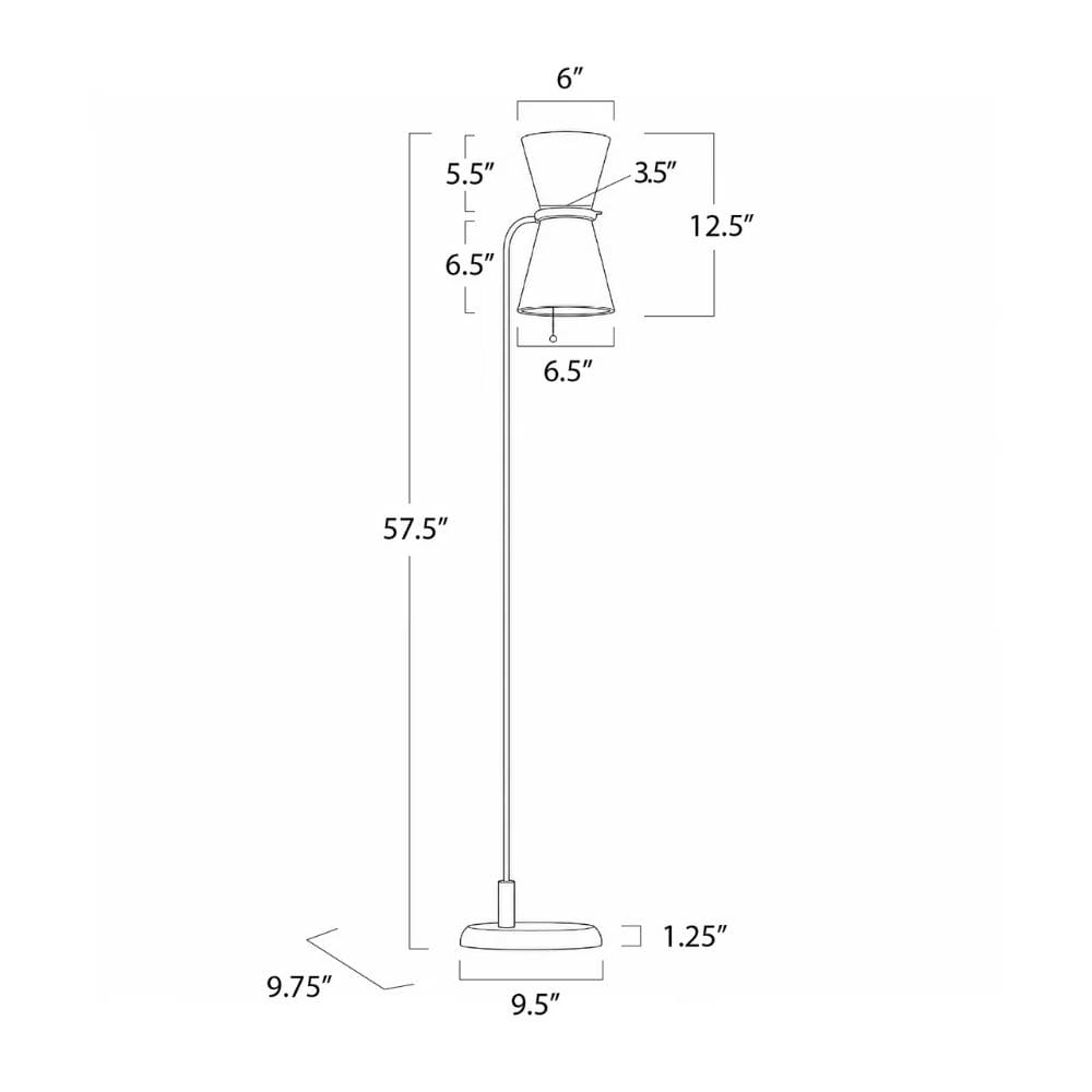 Gable Floor Lamp Floor Lamps