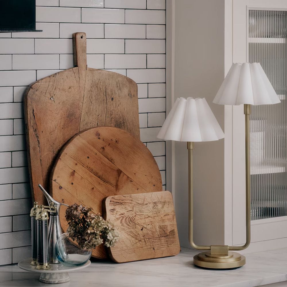 Polly Table Lamp Table + Desk Lamps