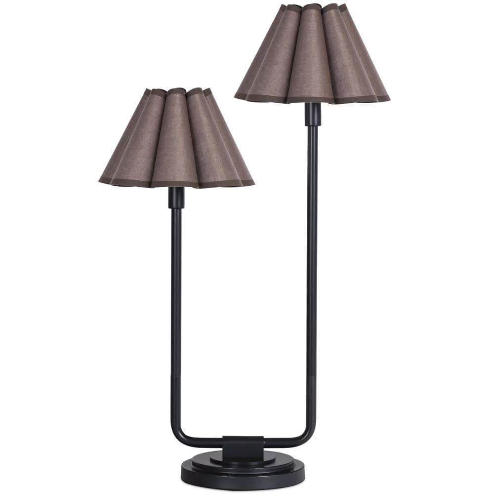 Polly Table Lamp Table + Desk Lamps 13-1691BB-UMB