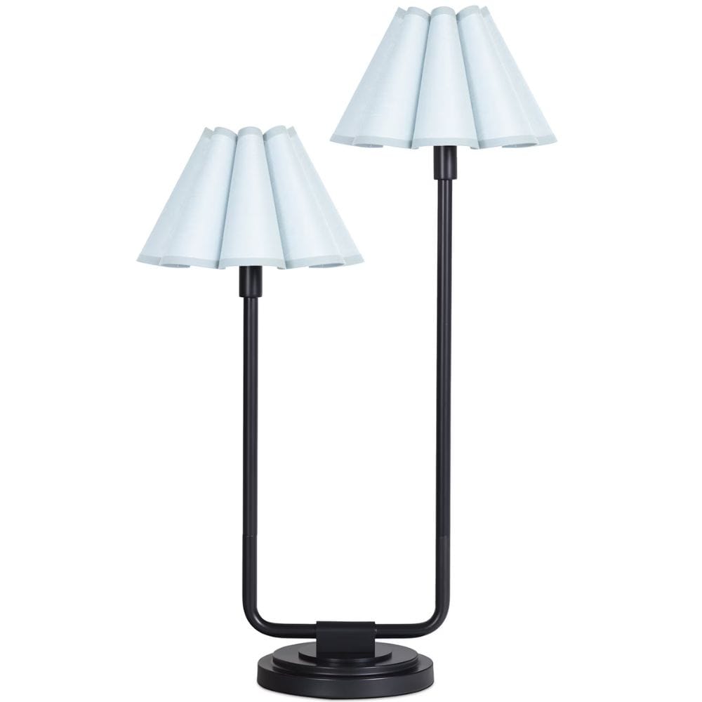 Polly Table Lamp Table + Desk Lamps 13-1691BB-MBL