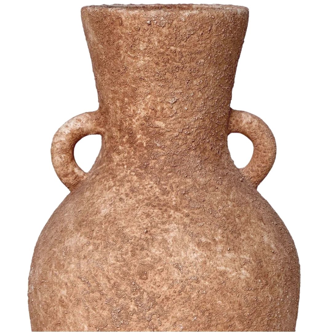 Earthenware Roman Vase with Handles