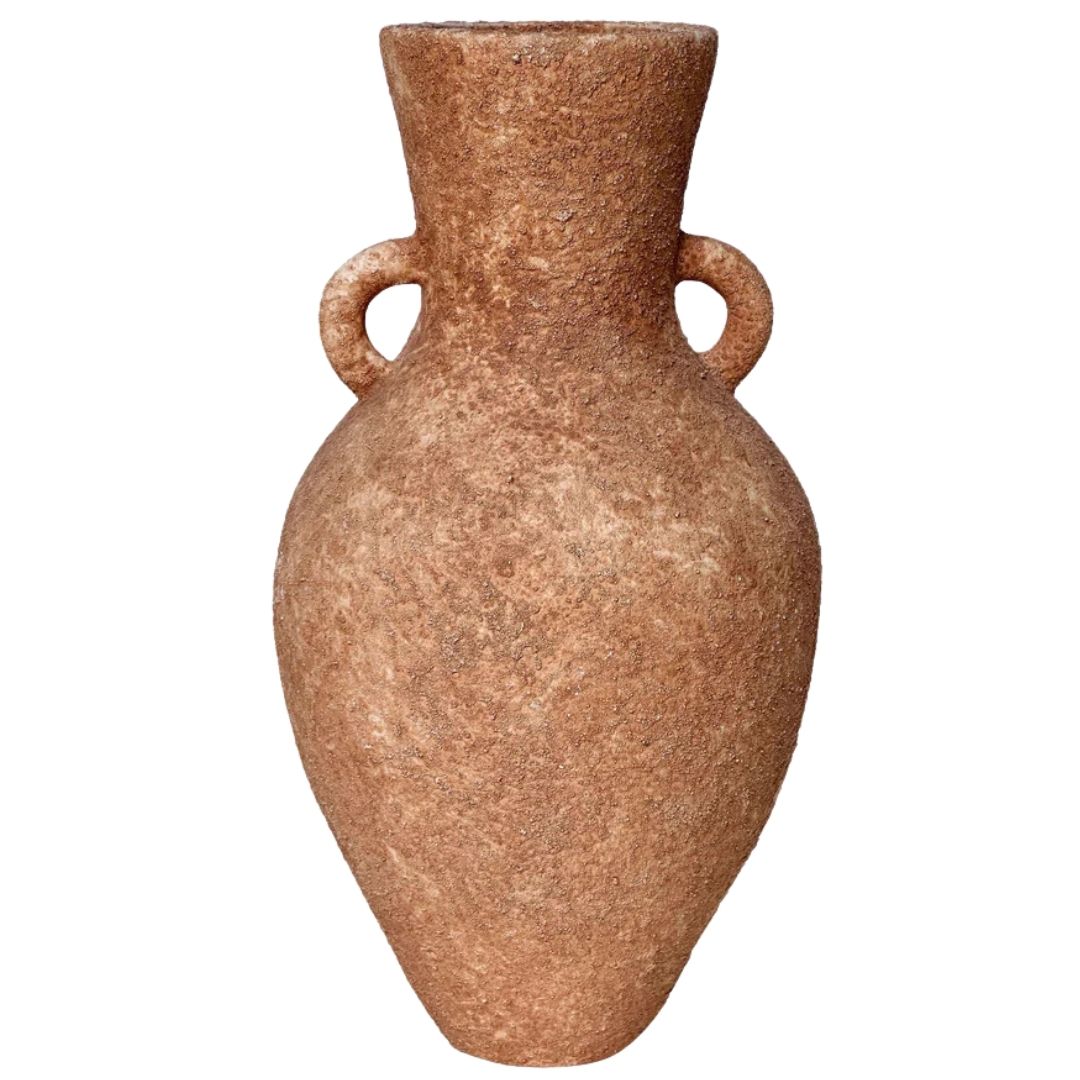 Earthenware Roman Vase with Handles