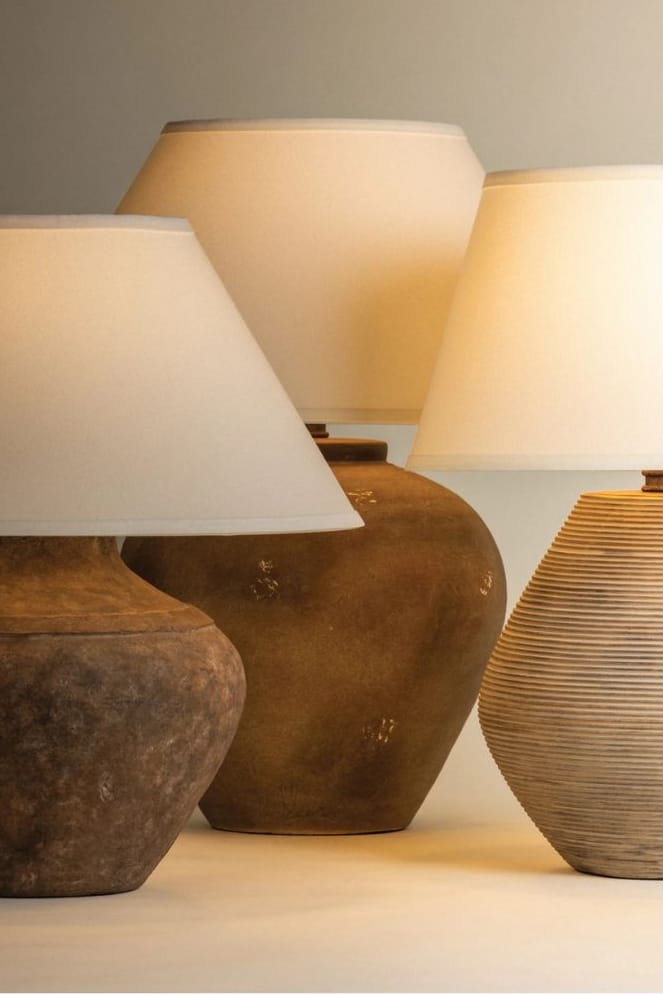 Calabria Rustco Table Lamp Table + Desk Lamps