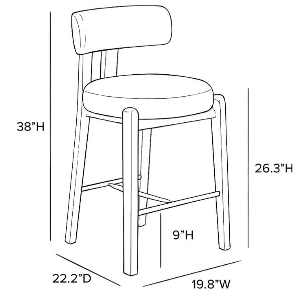 Alessa Counter Stool
