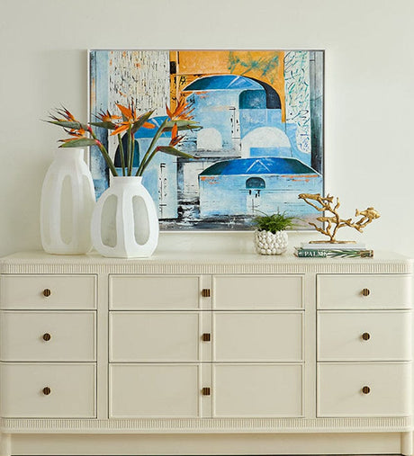 Reggio Framed Canvas