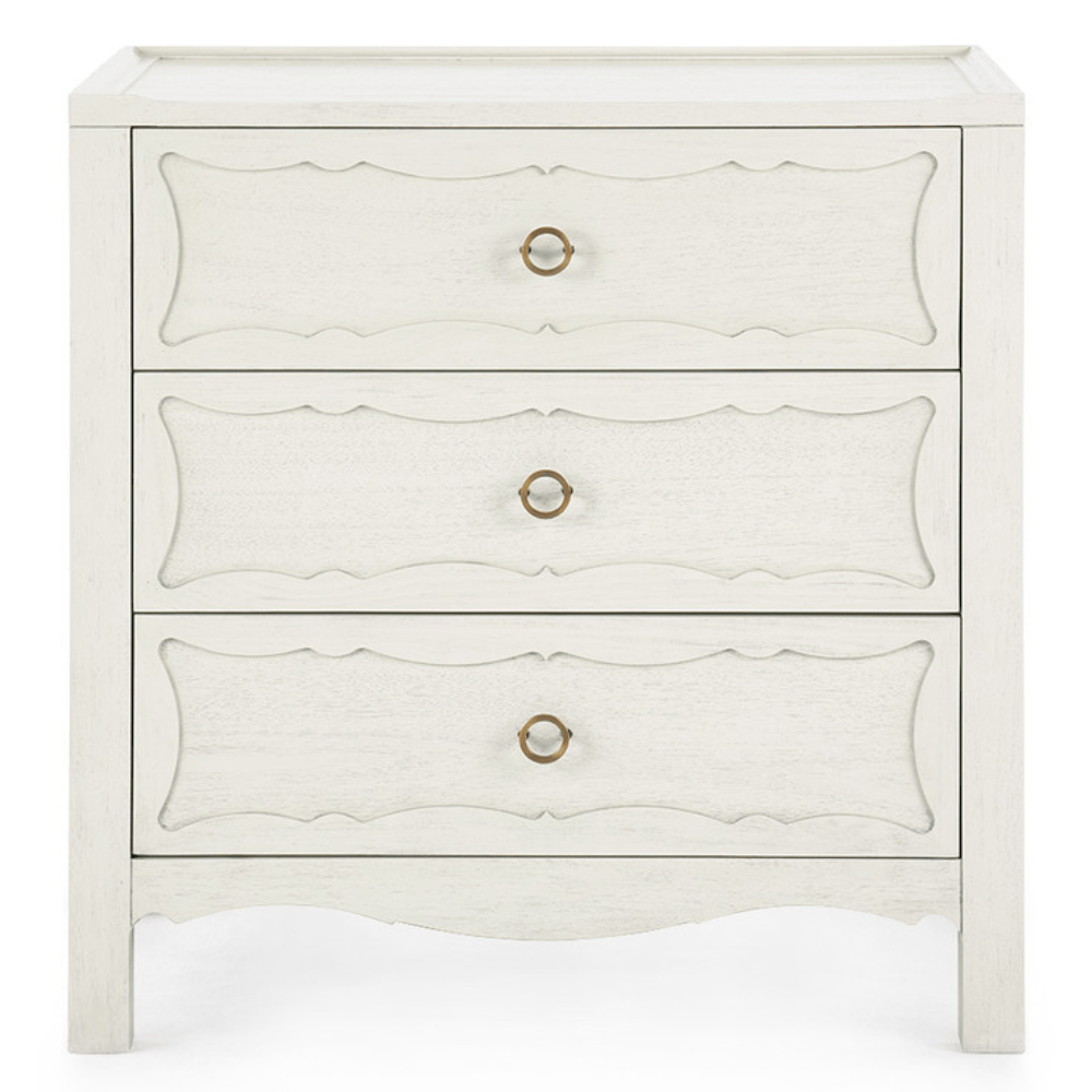 Sara 3-Drawer End Table