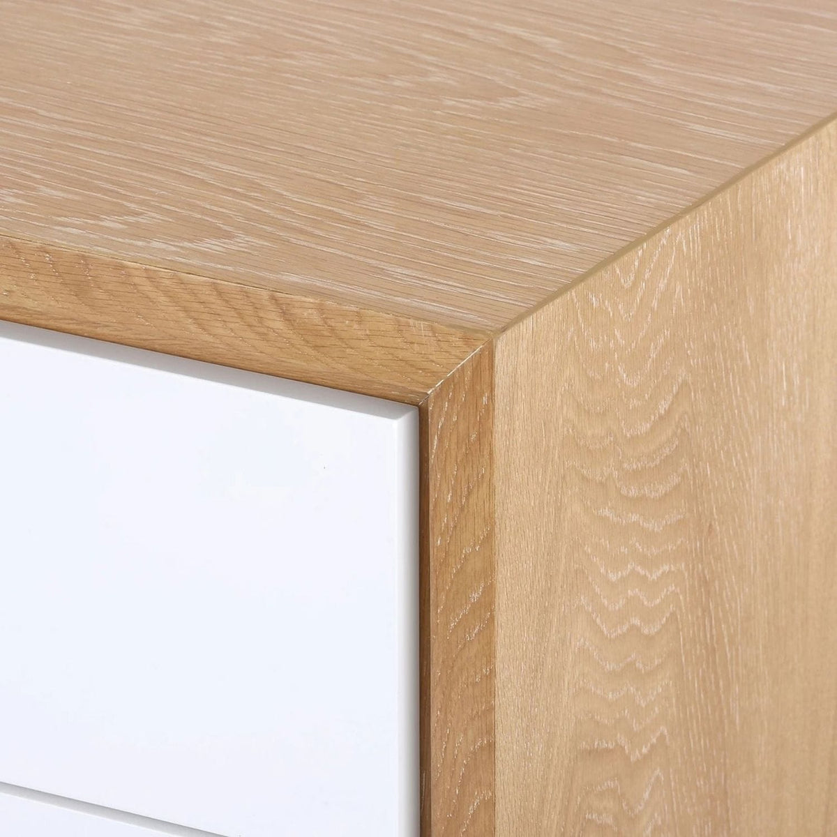 Berkeley 3-Drawer Side Table Nightstands + Bedside Tables