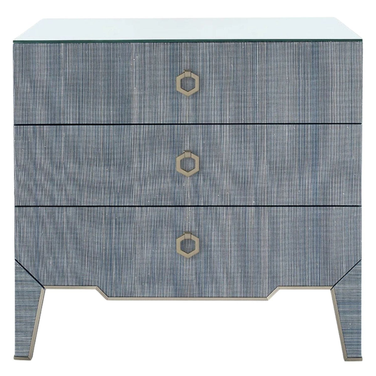 Madeline 3-Drawer Side Table Nightstands + Bedside Tables MAD-130-6318-894-GT