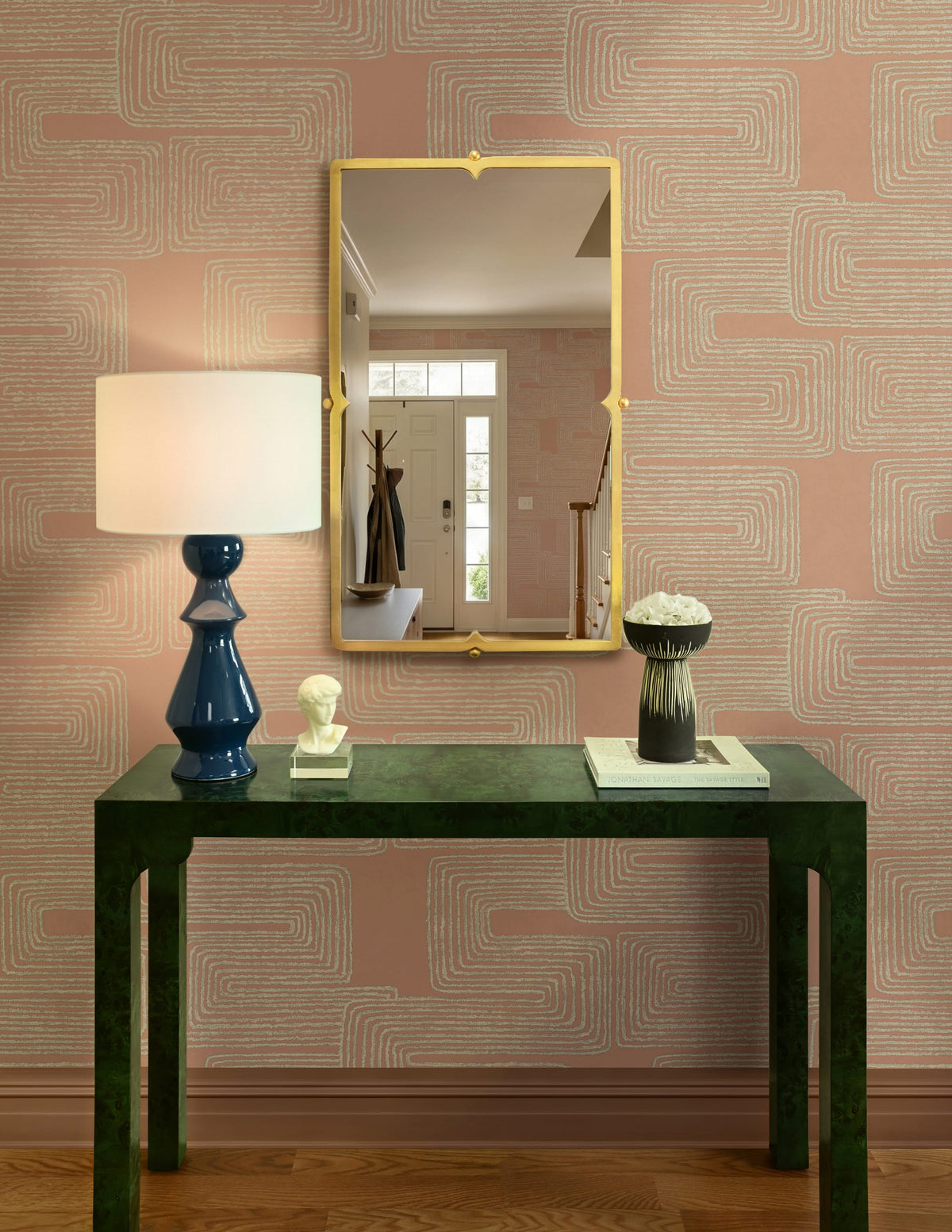 Colette Lamp Table + Desk Lamps
