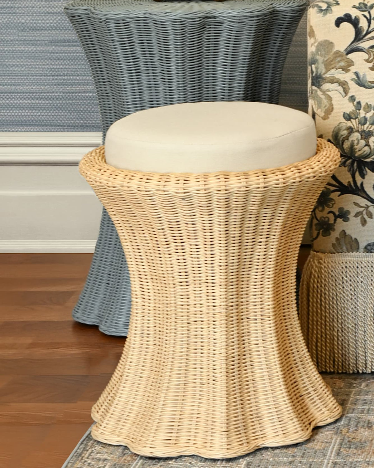Paisley Stool Ottomans + Stools