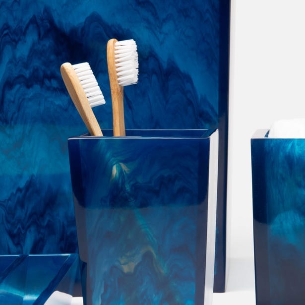 Abiko Cobalt Bath Collection Bath Accessory