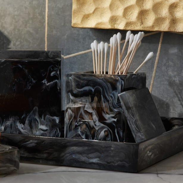 Abiko Obsidian Bath Collection Bath Accessory