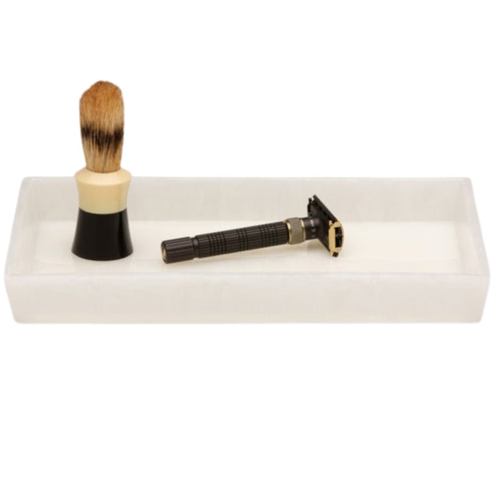 Abiko Pearl White Bath Collection Bath Accessory