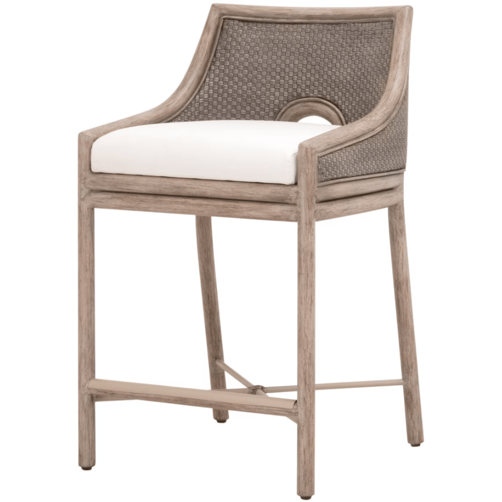 Adamo Counter Stool Counter Stools 6813CS.FGRY/LPPRL/FG 842279146641