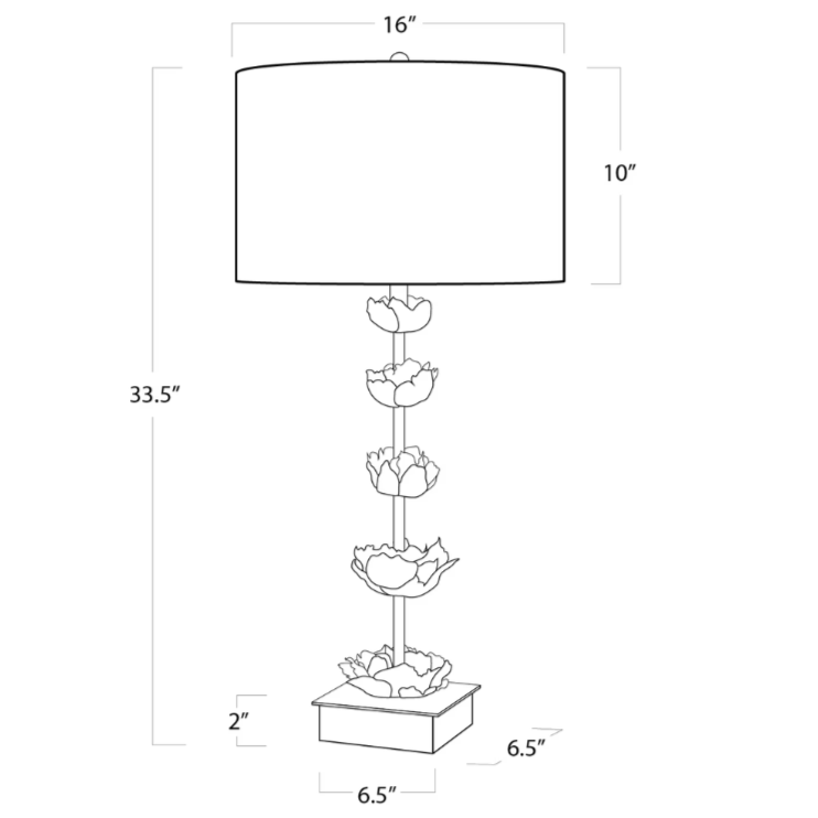 Adeline Table Lamp Accent & Side Tables 13-1284 844717090660