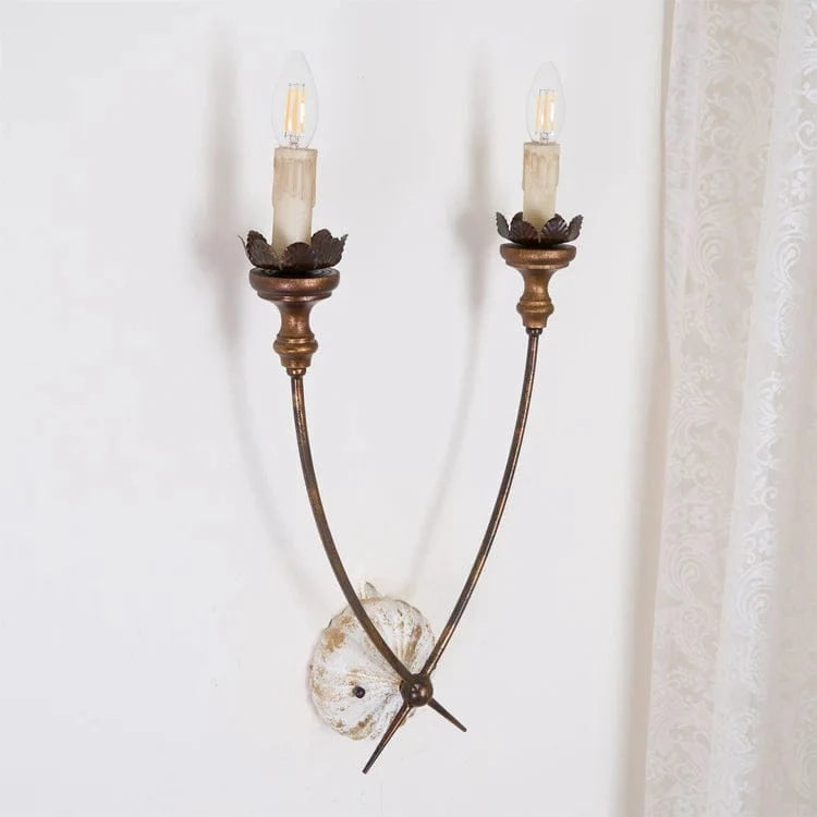 Aidan Gray Hassalt Distressed Wall Sconce AIDAN-WL260