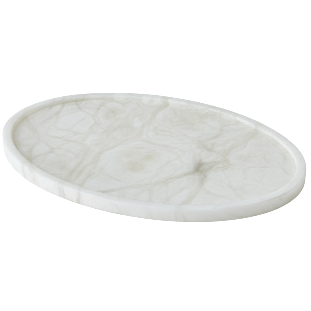 Alabaster Oval Bath Collection Bath Accessory 3.31924