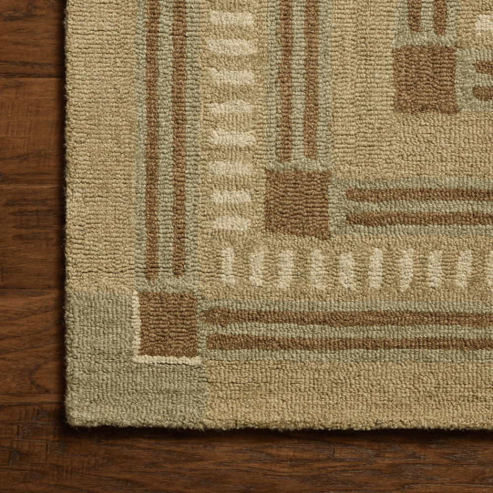 Alfie Green/Natural Rug Rugs