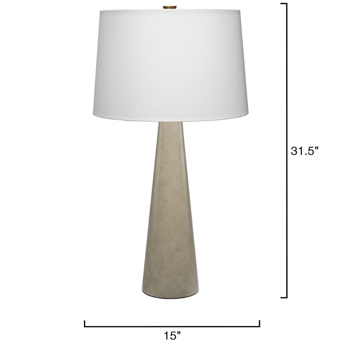 Alps Table Lamp Table + Desk Lamps 9ALPSTLGREY 688933041750