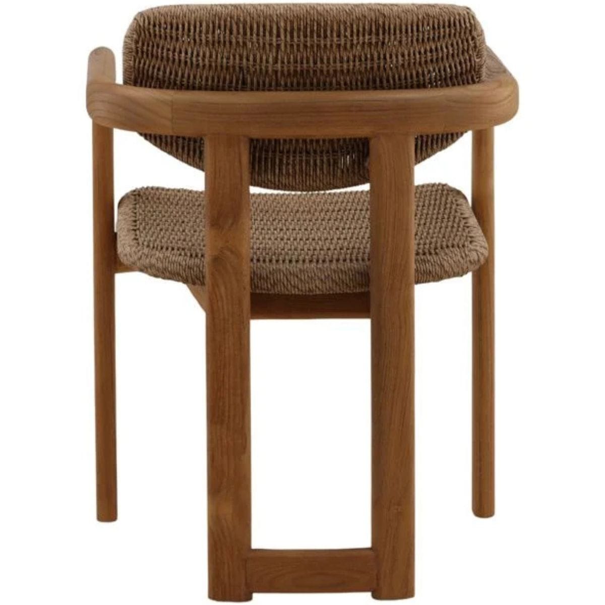 Alva Outdoor Dining Chair Outdoor Dining Chairs + Benches DOV10010-LTBR